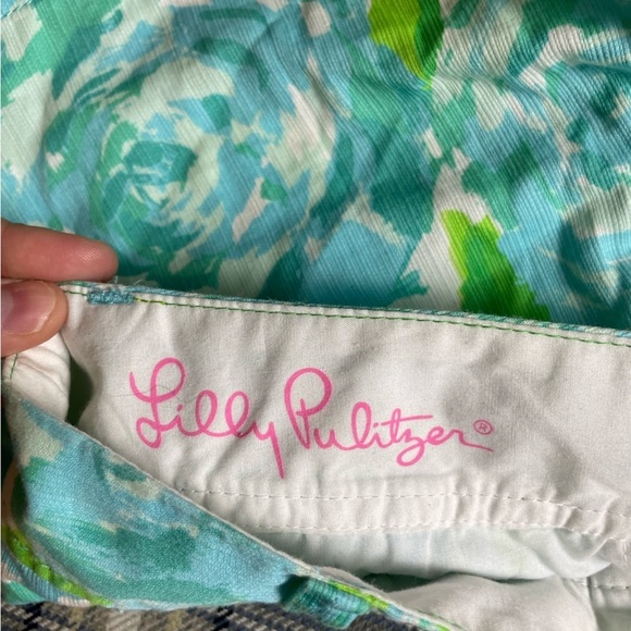 Lilly Pulitzer Shorts Poolside Blue The Callahan Short - Picture 4 of 6